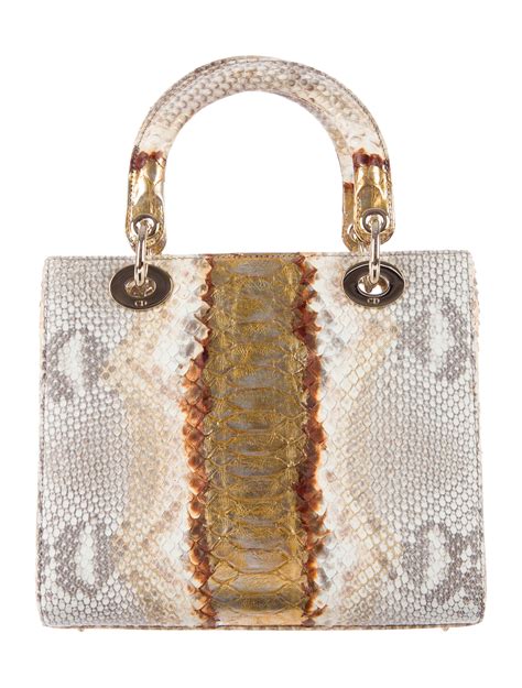 Christian Dior Python Bag 